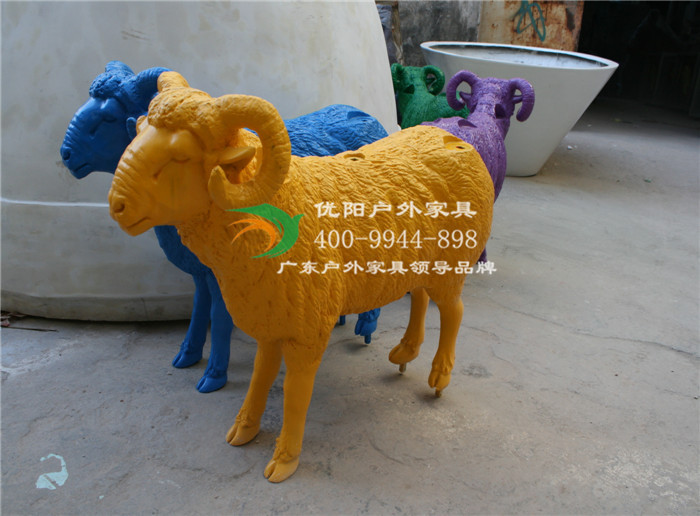 YY04-15新款绵羊雕塑