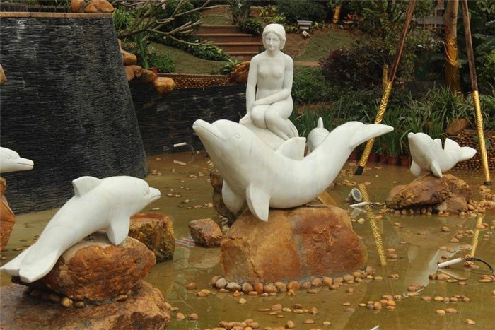 YY10-47海豚主题雕塑