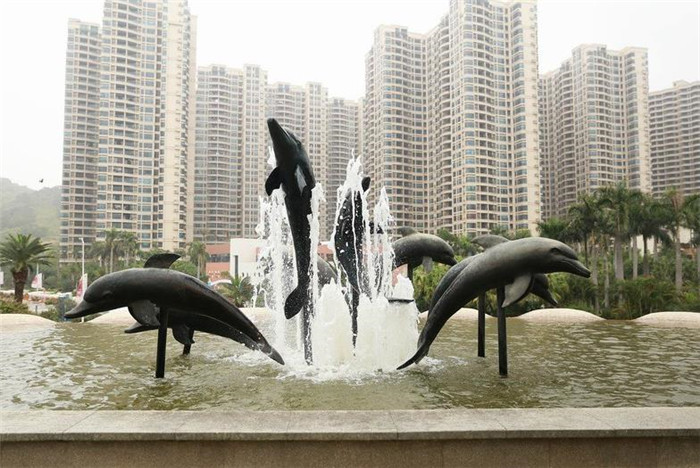 YY10-48海豚主题雕塑