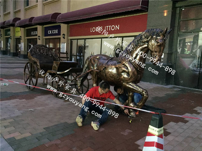 热烈佛山南海奥园一号园林小品配套顺利进场并验收成功