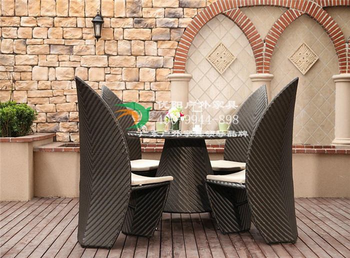 YY01-19叶片状特色套桌椅