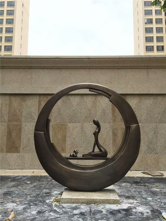 YY11-22不锈钢抽象艺术雕塑