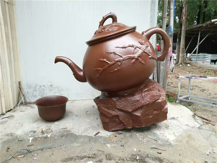 YY10-31玻璃钢水壶雕塑